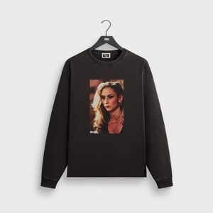 Kith for The Sopranos Adriana Vintage Long Sleeve Tee Black T-Shirt Size Large